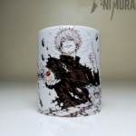 Gojo vs Toji Jujutsu Kaisen ceramic mug front view