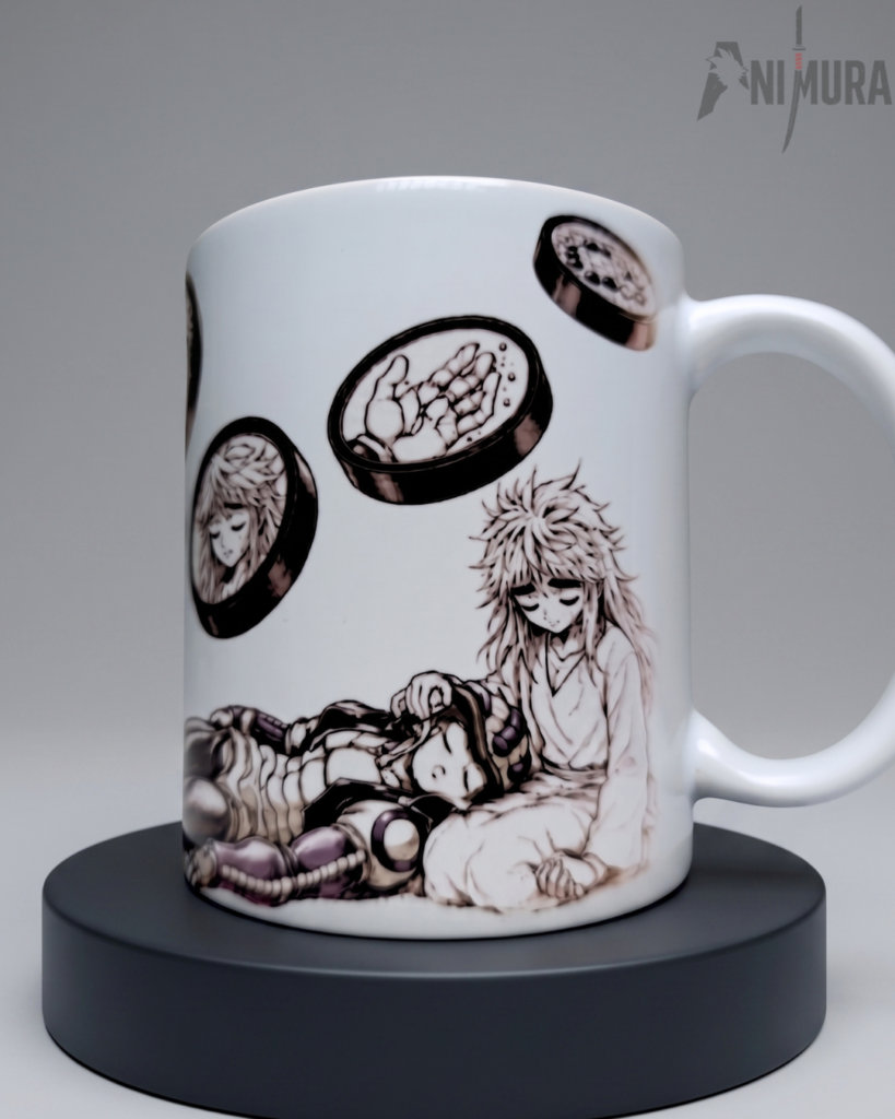 Meruem and Komugi Hunter x Hunter ceramic mug