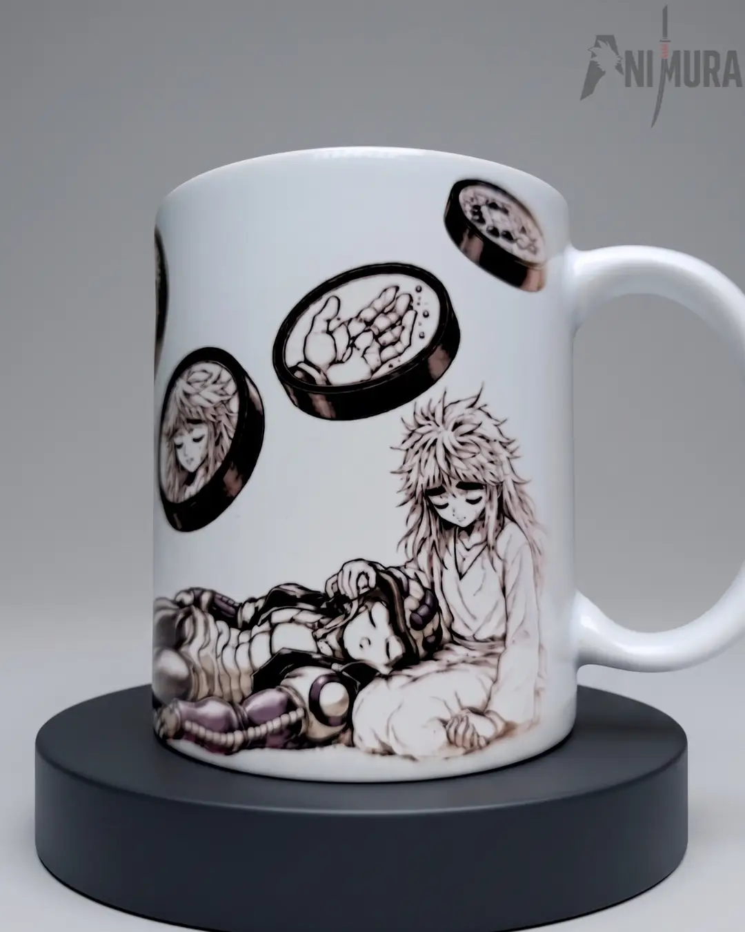Meruem and Komugi Hunter x Hunter ceramic mug