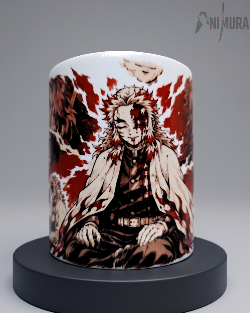 Rengoku Demon Slayer ceramicِ mug