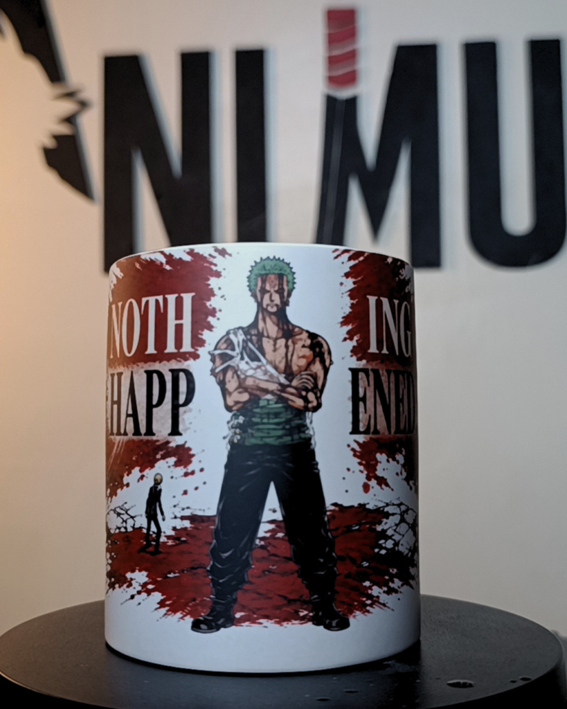 Zoro Nothing Happened One Piece Magic Mug by ANIMURA