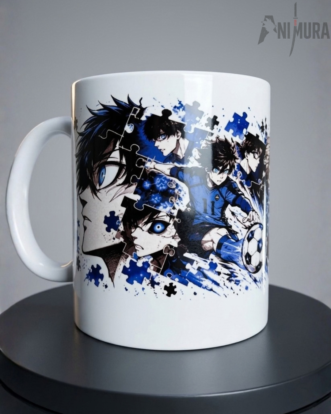 Isagi & Blue Lock Mug – Puzzle of Egoists Isagi Yoichi Blue Lock ceramic mug